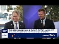 Bank of America CEO Brian Moynihan and David Beckham on 'Sports with Us' partnership
