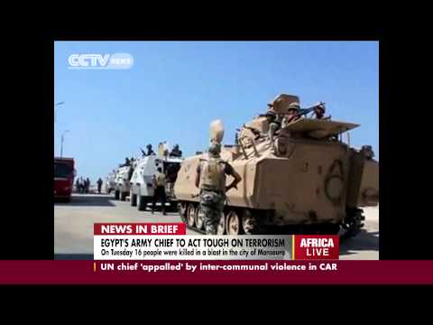 Egypt's Army to act tough on terrorism