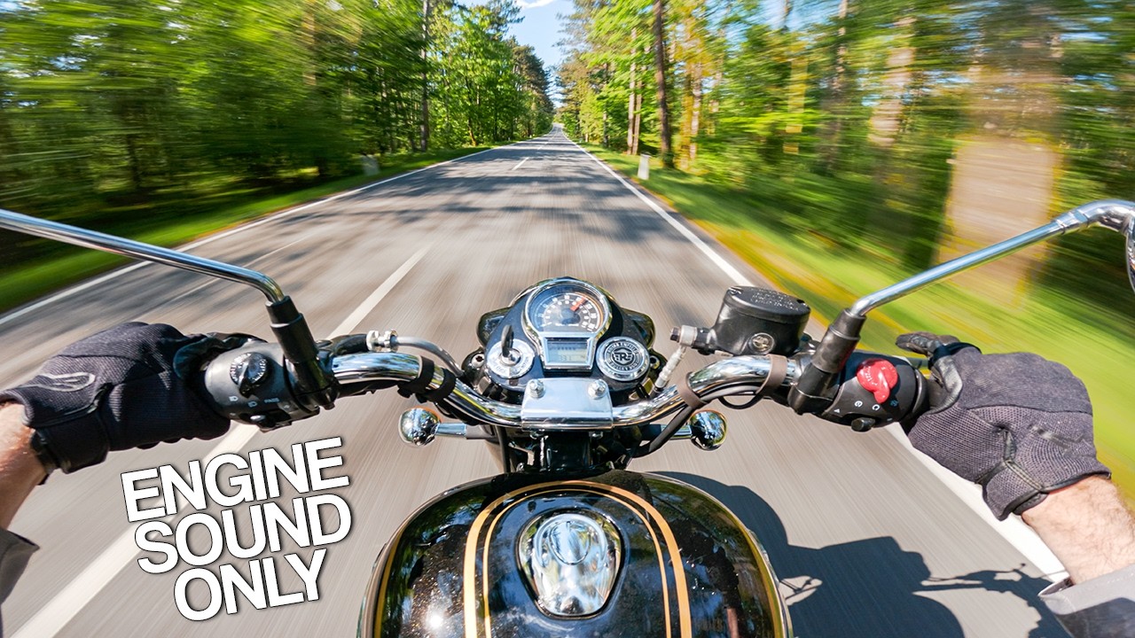 SO SATISFYING! Royal Enfield Bullet 350 sound & quick review [RAW Onboard]