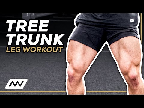 Kettlebell Tree Trunk Leg Workout | Juan Leija