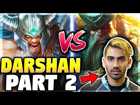 BATTLE AGAINST DARSHAN PART 2 | Tryndamere Top Challenger Full Game - League of Legends