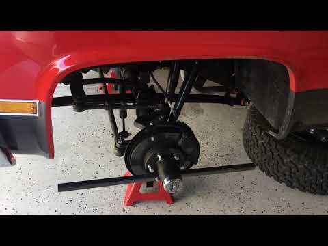 Straight Axle Alignment at Home DIY