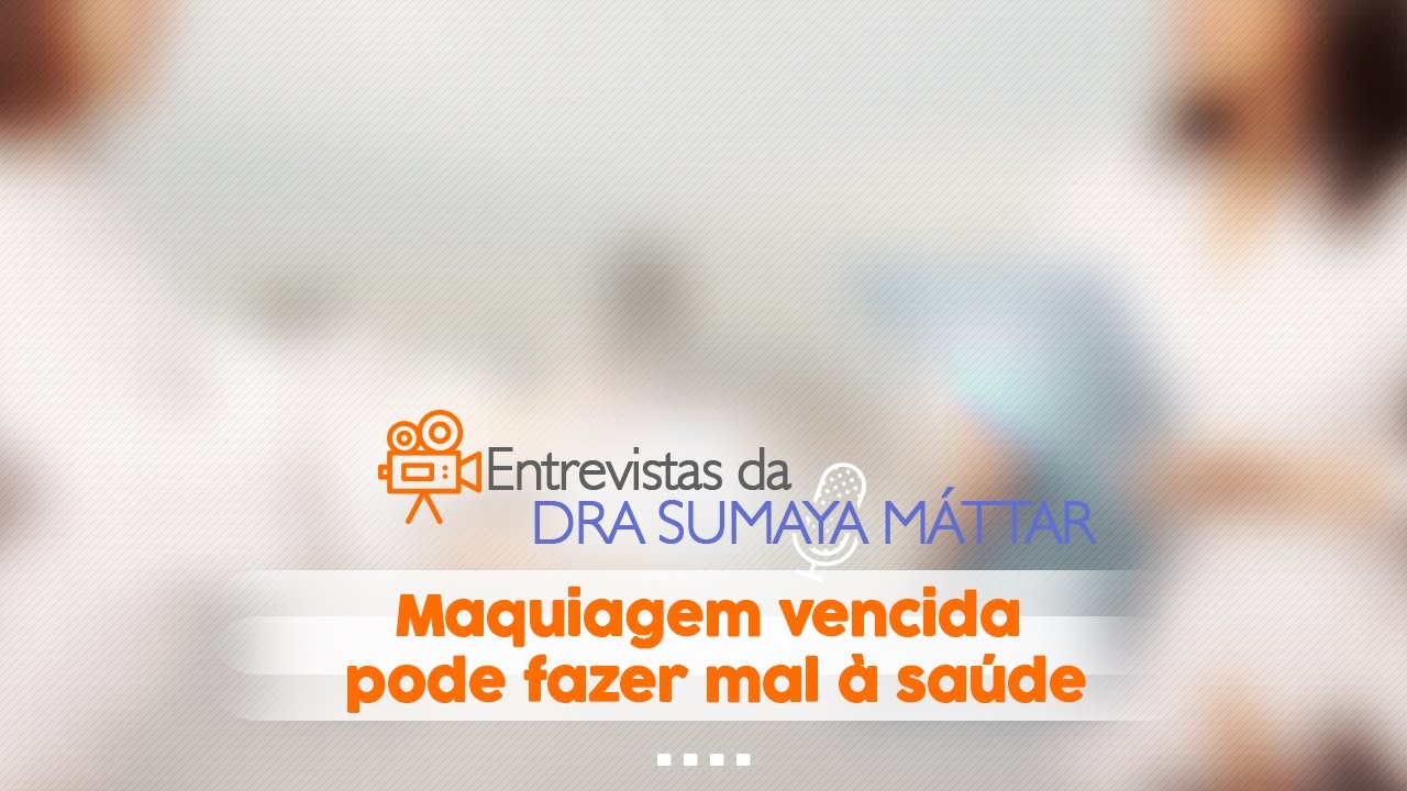 Maquiagem vencida pode fazer mal à saúde