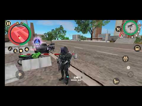 I got a bug in rope hero vice town