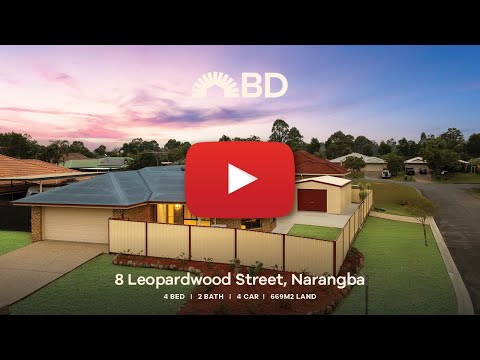 8 Leopardwood Street, Narangba, QLD 4504, 4 ਕਮਰੇ, 2 ਬਾਥਰੂਮ, House