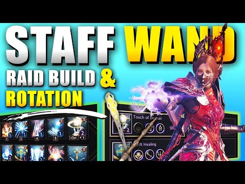 Throne and Liberty Staff Wand (Invocator) Best Raid Build & DPS Rotation