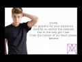 Justin Bieber All That Matters Instrumental Lyrics ...