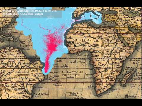 #vvor 2014 leg1 discovery mode with historic map @fastathome