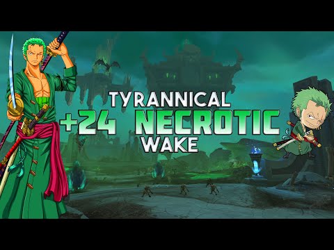TYRANNICAL +24 Necrotic Wake - 12.1K DPS Overall - MM Hunter PoV
