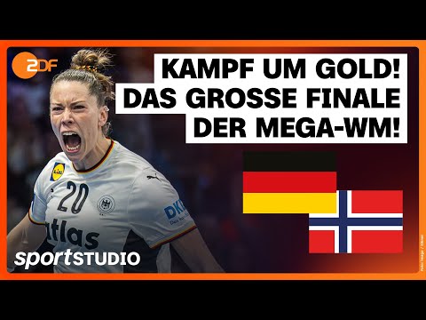 Deutschland – Norwegen Highlights | Finale Handball-WM der Frauen 2025 | sportstudio
