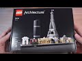 Pure build: LEGO Architecture Paris 21044 in real time