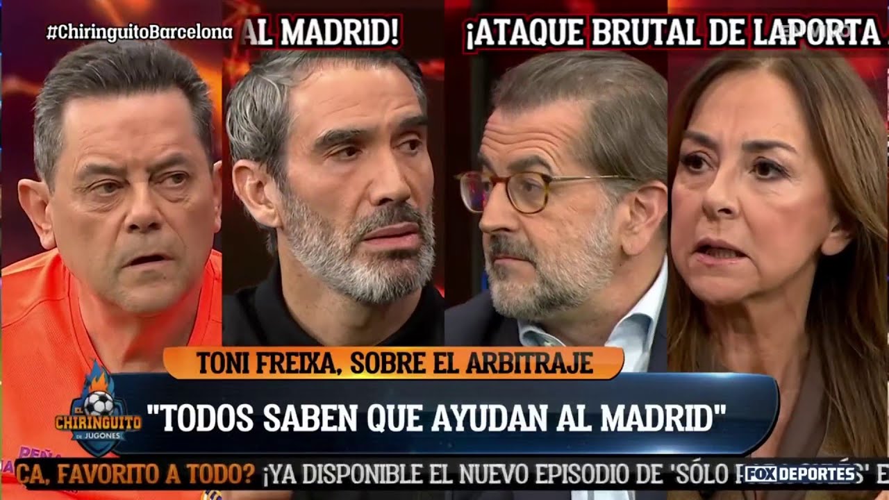 😳🫢 ¿A QUIÉN AYUDA EL ARBITRAJE? Al Real Madrid o al FC Barcelona | El Chiringuito.