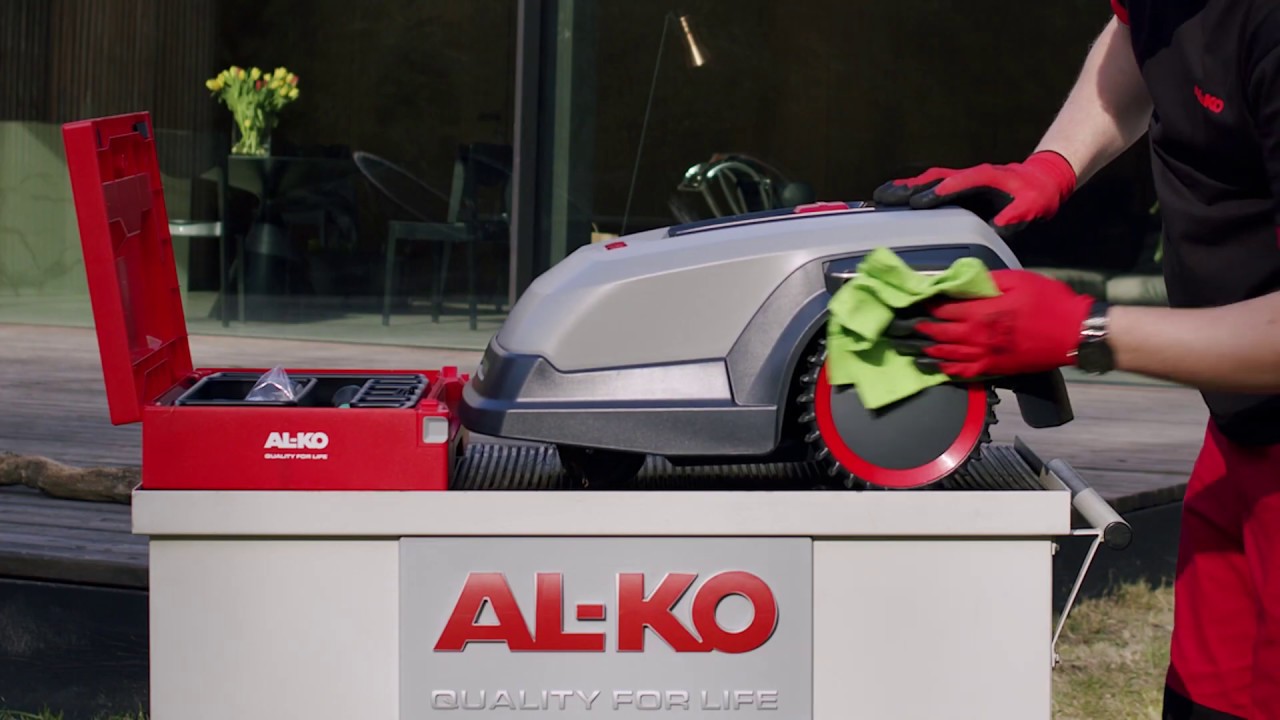 Robot Koszący AL KO Robolinho - serwis zimowy