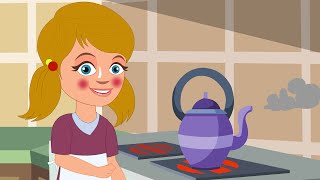 Polly Put kettle On | Nursery Rhymes