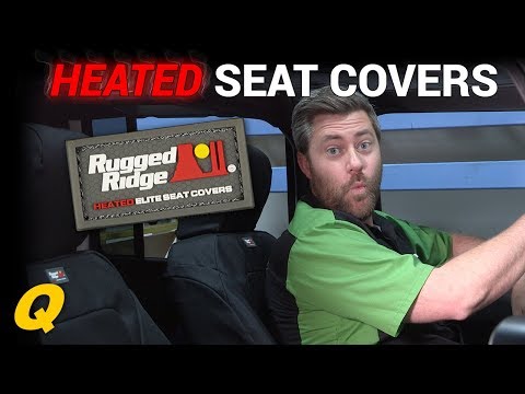 Rugged Ridge Heated Elite Seat Covers for 2007-2018 Jeep Wrangler JK