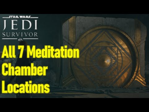 Star Wars Jedi Survivor meditation chamber locations guide, all 7 chamber locations