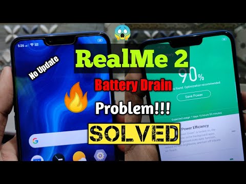 Realme 2 Battery🔋 Draining Issue Solved Without Any New Update