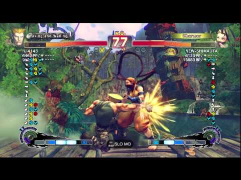 rui4143 [Guile] vs. NEW-SHIMAUTA [Ibuki] | PS3 SSF4 Classic Match
