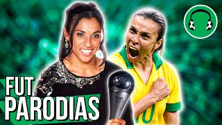 ♫ MARTA: A RAINHA DO FUTEBOL | Paródia Ouvi Dizer - Melim