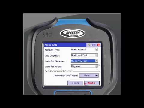 Creating a Job in Survey Pro