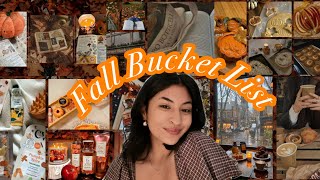 MY FALL BUCKET LIST🍁🧡(SOLO ACTIVITY IDEAS)🎃