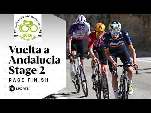 OPPORTUNITY TAKEN! | Vuelta a Andalucia Ruta Ciclista Del Sol Stage 2 Final KM's |TNT Sports Cycling
