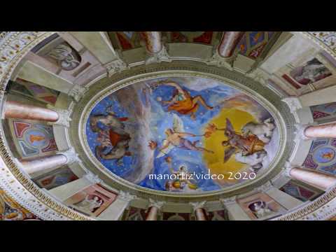 Caprarola, Palazzo Farnese, Taddeo Zuccari a aiuti, Sala dell'Aurora, manortiz