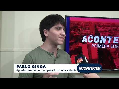 Marcos Juárez: Familia Ginga agradece por la recuperación tras el accidente. Más detalles