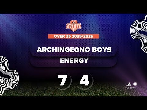 ARCHINGEGNO BOYS v ENERGY - Calcio a 7 Over 35 Sportland 2025/2026