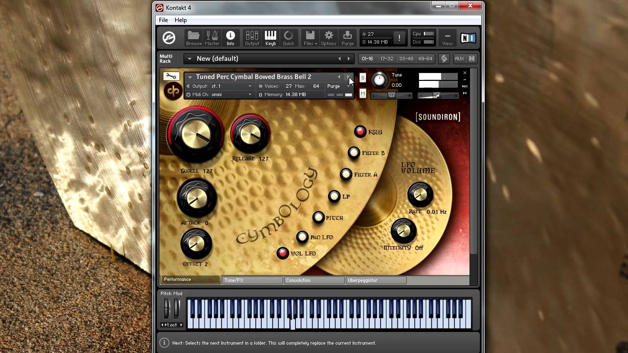Soundiron Cymbology 1 Bowed library walkthrough with Mike Peaslee