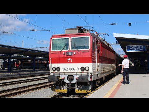 Vlaky Zvolen osobná stanica (3.9.2021)