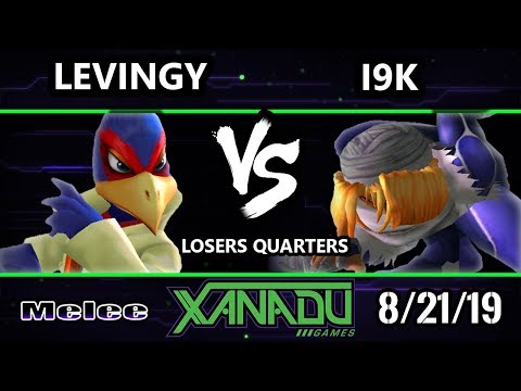 S@X 316 SSBM - I9K (Sheik) Vs. Levingy (Falco) Smash Melee Losers Quarters
