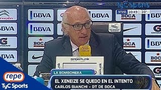 Carlos Bianchi, tras la derrota en el Superclásico: "Los árbitros se equivocaron" (HD)