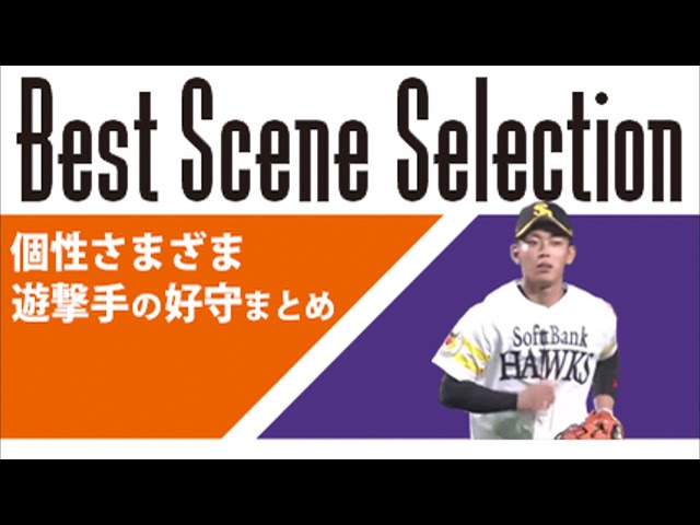 《Best Scene Selection》個性さまざま 遊撃手の好守まとめ