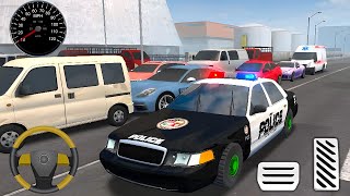 High-Speed Police Car Chase Gameplay With Real Physics, Traffic Collisions, And Heart-Pounding Car