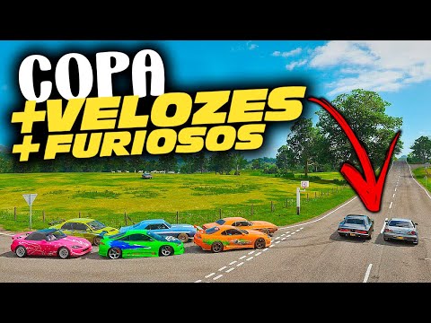 COPA + Velozes + Furiosos - Velozes & Furiosos VS +Velozes +Furiosos - Forza Horizon 4