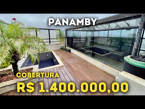 DENTRO DE UMA COBERTURA DE 200M² NO PANAMBY