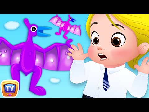 Cussly's Dinosaur Attack + More Good Habits Bedtime Stories for Kids – ChuChu TV Storytime
