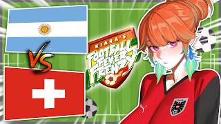 【WATCHALONG】ARGENTINA vs SWITZERLAND【Kiara's Football Fever Frenzy】
