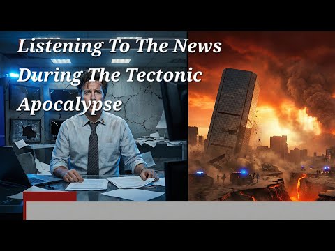 Listening To The News During The Tectonic Apocalypse 