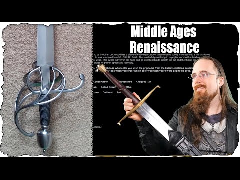 Which Sword Should You Buy 2: Medieval & Renaissance (Longsword, Messer, Falchion, Rapier, etc)