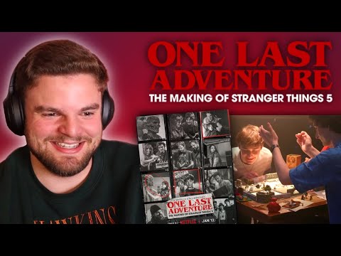 Stranger Things Season 5 Documentary REACTION! (One Last Adventure)