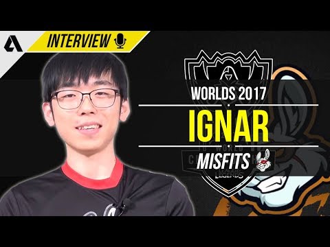 Misfits Ignar on win over Team SoloMid & his team's need for improvement | Worlds 2017 Interview