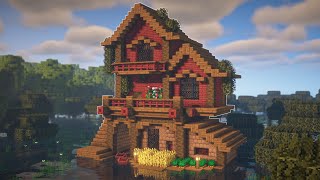 Minecraft: How To Build The Perfect Mangrove House | Tutorial