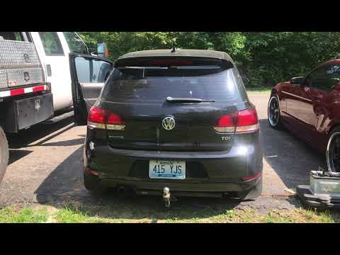 Mk6 golf tdi rawtek Dpf delete  straight pipe stg 2 tune