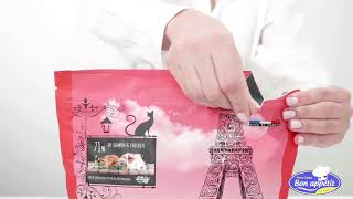 Корм Bon Appetit Cat Adult Gourmand для кошек (лосось, курица)