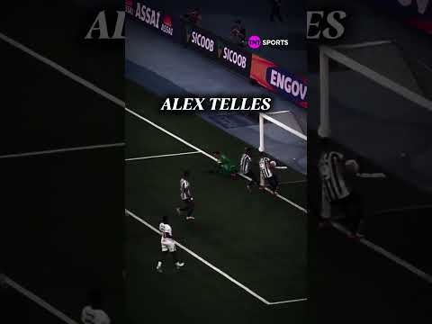 IMPOSSÍVEL DE PEGAR ESSA BOLA! ALEX TELLES METEU NO ÂNGULO DE LÉO JARDIM #shorts