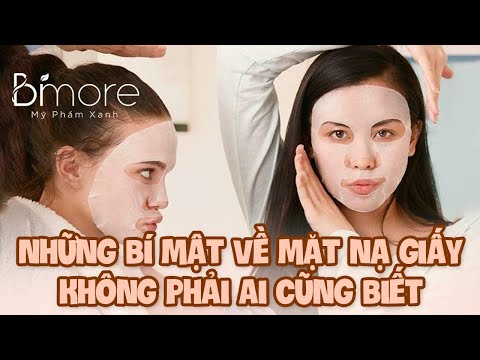 Những "bí mật" về mặt nạ giấy không phải ai cũng biết