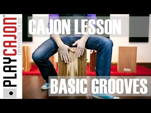 Cajon Lesson - Basic Grooves 4/4