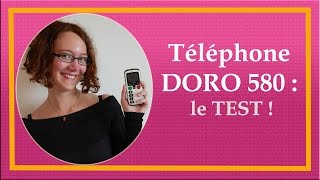 Téléphone pour sénior : test du DORO Secure 580